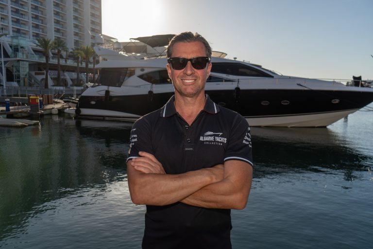 Private yacht charter experience at Vilamoura Marina Algarve