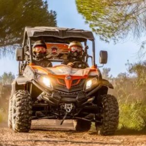 Buggy tour Algarve half day off-road adventure in Albufeira driving through water trail