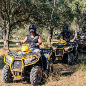 Group quad tour Algarve 1h30 riding through countryside trails in Albufeira